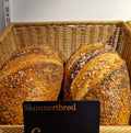 Skonnertbrød i en kurv